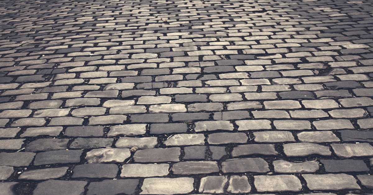 Cobblestone Streets in Ancient Egyptian Cities